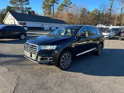 Audi salvage cars for sale: 2017 Audi Q7 Premium Plus