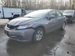 Salvage cars for sale at Glassboro, NJ auction: 2015 Honda Civic LX