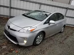 Toyota Prius salvage cars for sale: 2012 Toyota Prius