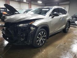 Salvage cars for sale at Elgin, IL auction: 2015 Lexus NX 200T