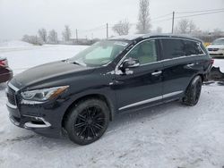 Infiniti salvage cars for sale: 2017 Infiniti QX60