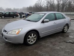 Salvage cars for sale at Ellwood City, PA auction: 2005 Honda Accord EX