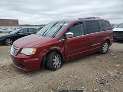 Salvage cars for sale at Kansas City, KS auction: 2011 Chrysler Town & Country Touring L