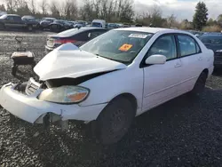 Toyota Vehiculos salvage en venta: 2007 Toyota Corolla CE