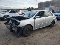 Salvage cars for sale at Fredericksburg, VA auction: 2005 Toyota Corolla CE