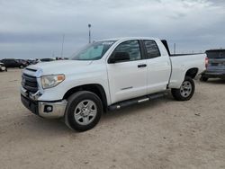 Toyota Tundra Double cab sr Vehiculos salvage en venta: 2014 Toyota Tundra Double Cab SR