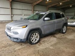 Salvage cars for sale at Houston, TX auction: 2015 Jeep Cherokee Latitude