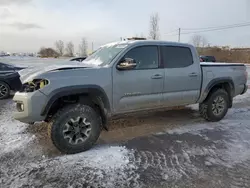 Salvage cars for sale at Montreal Est, QC auction: 2020 Toyota Tacoma Double Cab