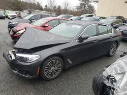 Salvage cars for sale at Exeter, RI auction: 2018 BMW 530 XI