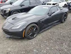 Salvage cars for sale at Marlboro, NY auction: 2018 Chevrolet Corvette Stingray 1LT