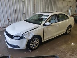 Salvage cars for sale at Franklin, WI auction: 2012 Volkswagen Jetta SE