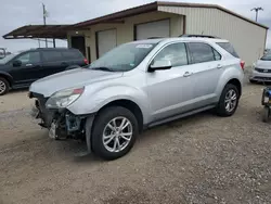 Salvage cars for sale at Temple, TX auction: 2017 Chevrolet Equinox LT