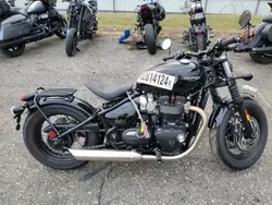 Salvage cars for sale from Copart Pennsburg, PA: 2022 Triumph Bonneville Bobber