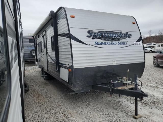 2017 Keystone Travel Trailer