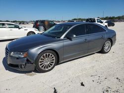 Salvage cars for sale at Arcadia, FL auction: 2015 Audi A8 Quattro