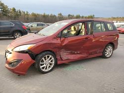 Vehiculos salvage en venta de Copart Windham, ME: 2012 Mazda 5