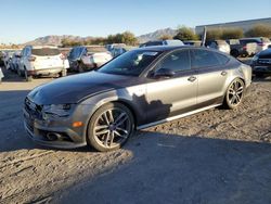 Salvage cars for sale at Las Vegas, NV auction: 2018 Audi S7 Premium Plus