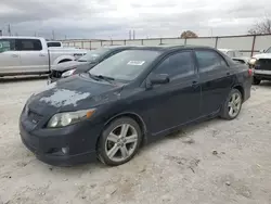 Toyota salvage cars for sale: 2009 Toyota Corolla XRS