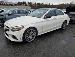 Mercedes-Benz salvage cars for sale: 2019 Mercedes-Benz C 300 4matic