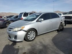 Salvage cars for sale from Copart North Las Vegas, NV: 2012 Toyota Corolla Base