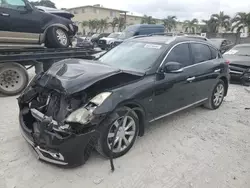 Infiniti salvage cars for sale: 2016 Infiniti QX50