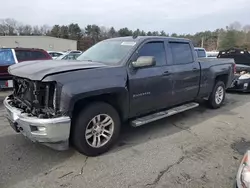 Salvage trucks for sale at Exeter, RI auction: 2014 Chevrolet Silverado K1500 LT