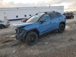 Salvage cars for sale at Farr West, UT auction: 2022 Toyota Rav4 XSE