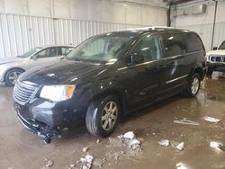 Salvage cars for sale at Franklin, WI auction: 2011 Chrysler Town & Country Touring