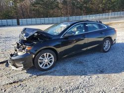 Salvage cars for sale at Gainesville, GA auction: 2017 Chevrolet Malibu LT