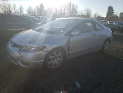 Salvage cars for sale at Portland, OR auction: 2007 Honda Civic LX