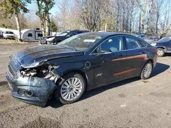 2014 Ford Fusion SE Phev en venta en Portland, OR