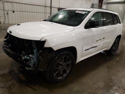 Salvage cars for sale at Avon, MN auction: 2020 Jeep Grand Cherokee Limited