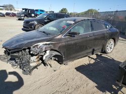 Salvage cars for sale at San Diego, CA auction: 2015 Chrysler 200 C