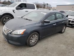 Salvage cars for sale at Spartanburg, SC auction: 2013 Nissan Sentra S