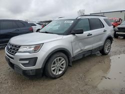 Ford Explorer Vehiculos salvage en venta: 2017 Ford Explorer