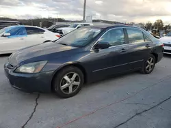 Salvage cars for sale at Lebanon, TN auction: 2004 Honda Accord EX