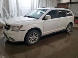 Salvage cars for sale at Ebensburg, PA auction: 2015 Dodge Journey SXT