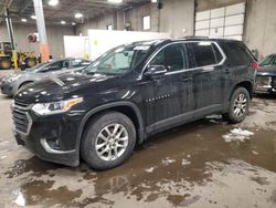 Chevrolet salvage cars for sale: 2018 Chevrolet Traverse LT