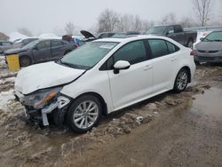 Salvage cars for sale from Copart London, ON: 2023 Toyota Corolla LE