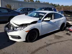 Salvage cars for sale at Exeter, RI auction: 2016 Honda Civic LX