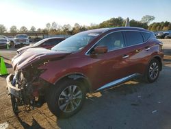 Salvage cars for sale at Florence, MS auction: 2016 Nissan Murano S