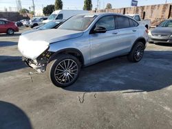 Salvage cars for sale at auction: 2022 Mercedes-Benz GLC Coupe 300 4matic