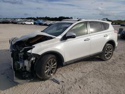 Salvage cars for sale from Copart West Palm Beach, FL: 2018 Toyota Rav4 Limited