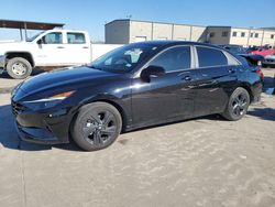 Salvage cars for sale at Wilmer, TX auction: 2022 Hyundai Elantra SEL