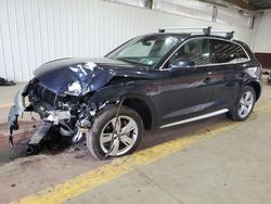 Salvage cars for sale at Marlboro, NY auction: 2018 Audi Q5 Premium Plus