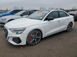 Audi salvage cars for sale: 2024 Audi S3 Premium Plus