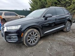 Salvage cars for sale at Finksburg, MD auction: 2017 Audi Q7 Premium Plus