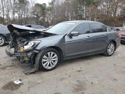 Vehiculos salvage en venta de Copart Austell, GA: 2012 Honda Accord EXL