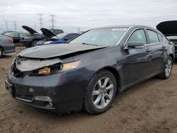 Salvage cars for sale at Elgin, IL auction: 2013 Acura TL