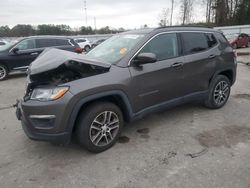 Salvage cars for sale at Dunn, NC auction: 2017 Jeep Compass Latitude